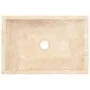 Cream marble sink with gloss 45x30x12 cm by vidaXL, Sinks - Ref: Foro24-142773, Price: 144,27 €, Discount: %