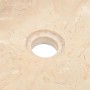 Cremefarbenes Marmorwaschbecken mit Glanz 45x30x12 cm von vidaXL, Sinkt - Ref: Foro24-142773, Preis: 147,79 €, Rabatt: %