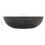 Waschbecken 40x12 cm aus schwarzem Marmor von vidaXL, Sinkt - Ref: Foro24-142774, Preis: 111,88 €, Rabatt: %