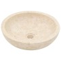 Spüle 40x12 cm cremefarbene Marmorfarbe von vidaXL, Sinkt - Ref: Foro24-142775, Preis: 125,78 €, Rabatt: %