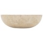 Sink 40x12 cm cream-colored marble by vidaXL, Sinks - Ref: Foro24-142775, Price: 125,68 €, Discount: %