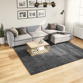 Alfombra de pelo corto OVIEDO gris antracita 240x240 cm