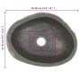 Ovales Flusssteinwaschbecken 29-38 cm von vidaXL, Sinkt - Ref: Foro24-146212, Preis: 84,34 €, Rabatt: %