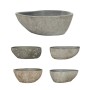 Oval river stone washbasin 37-46 cm by vidaXL, Sinks - Ref: Foro24-146213, Price: 92,44 €, Discount: %