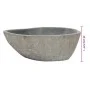 Ovales Flusssteinwaschbecken 37-46 cm von vidaXL, Sinkt - Ref: Foro24-146213, Preis: 91,62 €, Rabatt: %