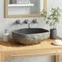 Oval river stone sink (45-53)x(34-41) cm by vidaXL, Sinks - Ref: Foro24-146214, Price: 112,84 €, Discount: %