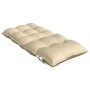 Cojines para silla con respaldo bajo 6 uds tela Oxford beige