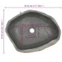 Oval river stone sink (45-53)x(34-41) cm by vidaXL, Sinks - Ref: Foro24-146214, Price: 112,84 €, Discount: %