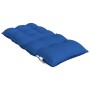 Cojines para silla respaldo bajo 4 uds tela Oxford azul real