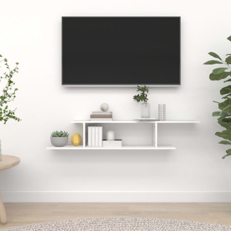 TV-Wandregal aus Sperrholz, 125 x 18 x 23 cm von vidaXL, Regale und Regale - Ref: Foro24-806989, Preis: 34,96 €, Rabatt: %