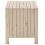 Caja de almacenaje con tapa RANA madera maciza pino 100x49x54cm