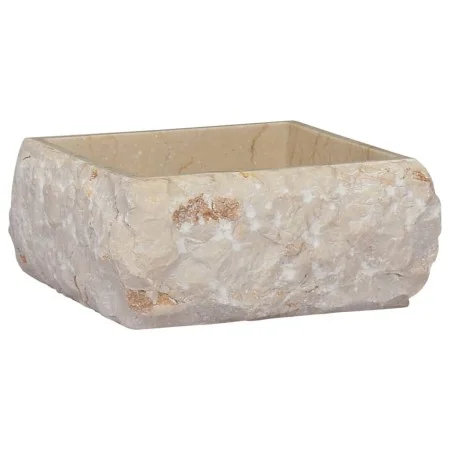 Cremefarbenes Marmorwaschbecken 30x30x13 cm von vidaXL, Sinkt - Ref: Foro24-149174, Preis: 146,16 €, Rabatt: %