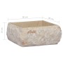 Cremefarbenes Marmorwaschbecken 30x30x13 cm von vidaXL, Sinkt - Ref: Foro24-149174, Preis: 151,89 €, Rabatt: %
