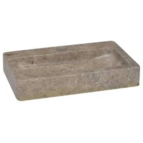 Wandwaschbecken aus grauem Marmor, 38 x 24 x 6,5 cm von vidaXL, Sinkt - Ref: Foro24-149188, Preis: 96,78 €, Rabatt: %