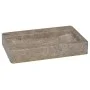 Wandwaschbecken aus grauem Marmor, 38 x 24 x 6,5 cm von vidaXL, Sinkt - Ref: Foro24-149188, Preis: 96,78 €, Rabatt: %