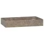Wandwaschbecken aus grauem Marmor, 38 x 24 x 6,5 cm von vidaXL, Sinkt - Ref: Foro24-149188, Preis: 96,78 €, Rabatt: %