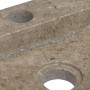 Wandwaschbecken aus grauem Marmor, 38 x 24 x 6,5 cm von vidaXL, Sinkt - Ref: Foro24-149188, Preis: 97,05 €, Rabatt: %
