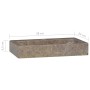 Wandwaschbecken aus grauem Marmor, 38 x 24 x 6,5 cm von vidaXL, Sinkt - Ref: Foro24-149188, Preis: 97,05 €, Rabatt: %