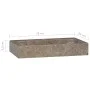 Wandwaschbecken aus grauem Marmor, 38 x 24 x 6,5 cm von vidaXL, Sinkt - Ref: Foro24-149188, Preis: 96,78 €, Rabatt: %