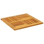 Tablero de mesa cuadrado madera maciza de acacia 50x50x2 cm en Tableros para mesas | Comprar online en Foro24