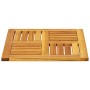 Tablero de mesa cuadrado madera maciza de acacia 50x50x2 cm en Tableros para mesas | Comprar online en Foro24