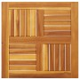 Tablero de mesa cuadrado madera maciza de acacia 60x60x2 cm en Tableros para mesas | Comprar online en Foro24