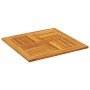 Tablero de mesa cuadrado madera maciza de acacia 60x60x2 cm en Tableros para mesas | Comprar online en Foro24