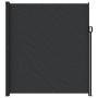 Toldo lateral retráctil negro 220x300 cm