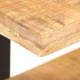 Massiver TV-Schrank aus rauem Mangoholz, 90 x 40 x 40 cm von vidaXL, TV-Möbel - Ref: Foro24-320493, Preis: 128,85 €, Rabatt: %