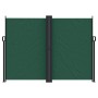 Toldo lateral retráctil verde oscuro 180x600 cm