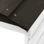 Black and white robotic lawnmower shed 78x74x54 cm fir by vidaXL, Lawn Mower Covers - Ref: Foro24-315300, Price: 90,53 €, Dis...