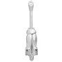 Folding anchor with silver malleable iron rope 4 kg by vidaXL, Anchors - Ref: Foro24-94276, Price: 56,77 €, Discount: %