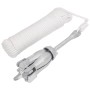 Ancla plegable con cuerda hierro maleable plateado 6 kg de vidaXL, Anclas - Ref: Foro24-94277, Precio: 63,59 €, Descuento: %