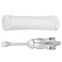Ancla plegable con cuerda hierro maleable plateado 6 kg de vidaXL, Anclas - Ref: Foro24-94277, Precio: 63,59 €, Descuento: %