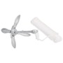 Ancla plegable con cuerda hierro maleable plateado 8 kg de vidaXL, Anclas - Ref: Foro24-94278, Precio: 73,10 €, Descuento: %