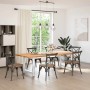 Patas para mesa de comedor blancas (2 unidades, 70 x 72-73 cm