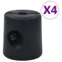 Weights for gazebo/tent 4 units PE black by vidaXL, Weights for gazebos - Ref: Foro24-47689, Price: 81,70 €, Discount: %