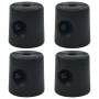 Pesos para cenador/carpa 4 unidades PE negro de vidaXL, Pesos para cenadores - Ref: Foro24-47689, Precio: 83,42 €, Descuento: %