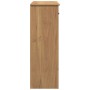 Mueble zapatero Panama madera maciza de pino 80x40x114 cm