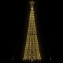 Árbol de Navidad LED con estacas 1534 LEDs blanco cálido 500 cm en Arboles de navidad | Comprar online en Foro24