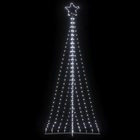 Árbol de Navidad LED 447 LEDs blanco frío 250 cm en Arboles de navidad | Comprar online en Foro24