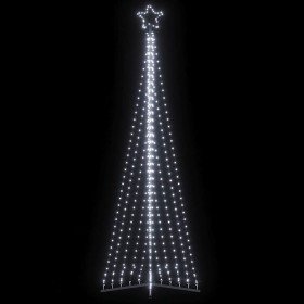 Árbol de Navidad LED 495 LEDs blanco frío 300,5 cm