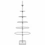 Árbol de Navidad para decoración metal negro 150 cm