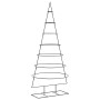 Árbol de Navidad para decoración metal negro 180 cm