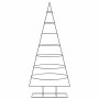 Árbol de Navidad para decoración metal negro 180 cm