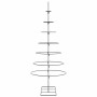 Árbol de Navidad para decoración metal negro 180 cm