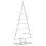 Árbol de Navidad para decoración metal negro 180 cm