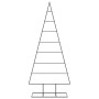Árbol de Navidad para decoración metal negro 180 cm