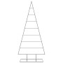 Árbol de Navidad para decoración metal negro 210 cm