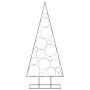 Árbol de Navidad para decoración metal negro 180 cm